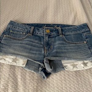 American Eagle denim cutoffs